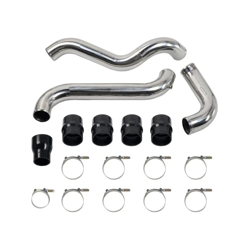 Polished Intercooler Pipe &Boot Kit For 2011-2016 GMC CHEVY 6.6 6.6L LML Duramax https://minimaxxtuner.com