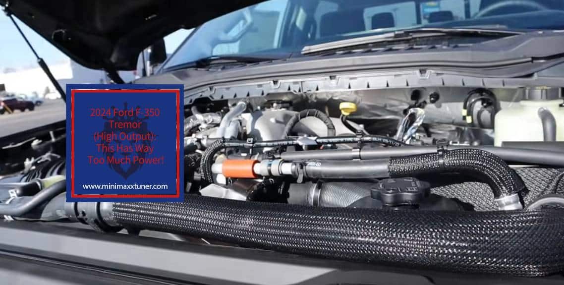 2024 Ford F-350 Tremor (High Output) This Has Way Too Much Power! https://minimaxxtuner.com
