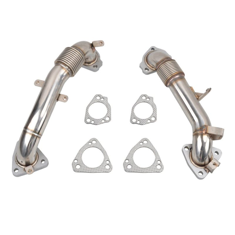 2017-2023 6.6L L5P Duramax SierraSilverado 2500 3500 3.5 High Flow Exhaust Up Pipes https://minimaxxtuner.com