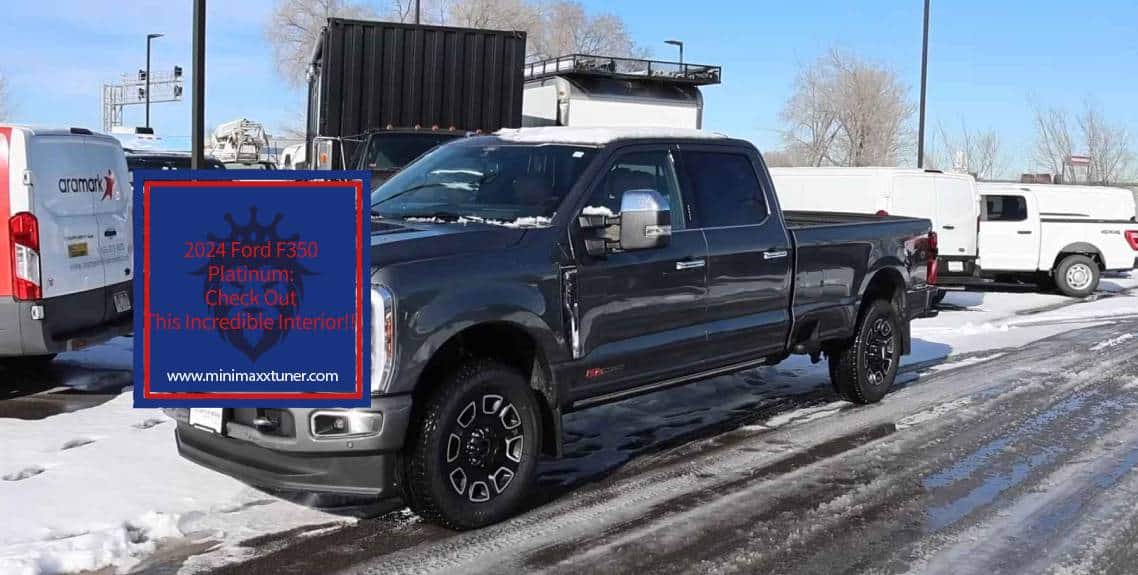 2024 Ford F350 Platinum Check Out This Incredible Interior 1