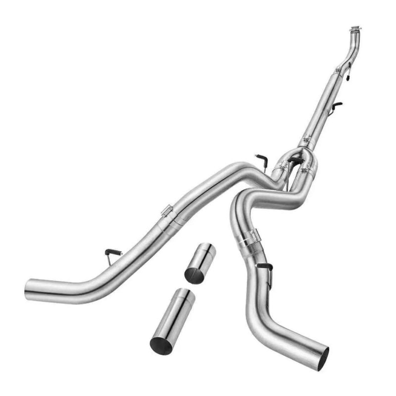 5 Downpipe Back Duals 2011-2016 LML 6.6L Duramax DPF Delete Race Pipe GM 250035002 https://minimaxxtuner.com