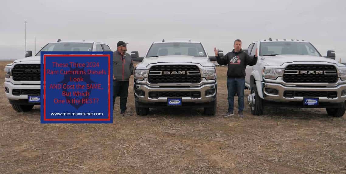 These Three 2024 Ram Cummins Diesels Look AND Cost the SAME But Which One Is the BEST