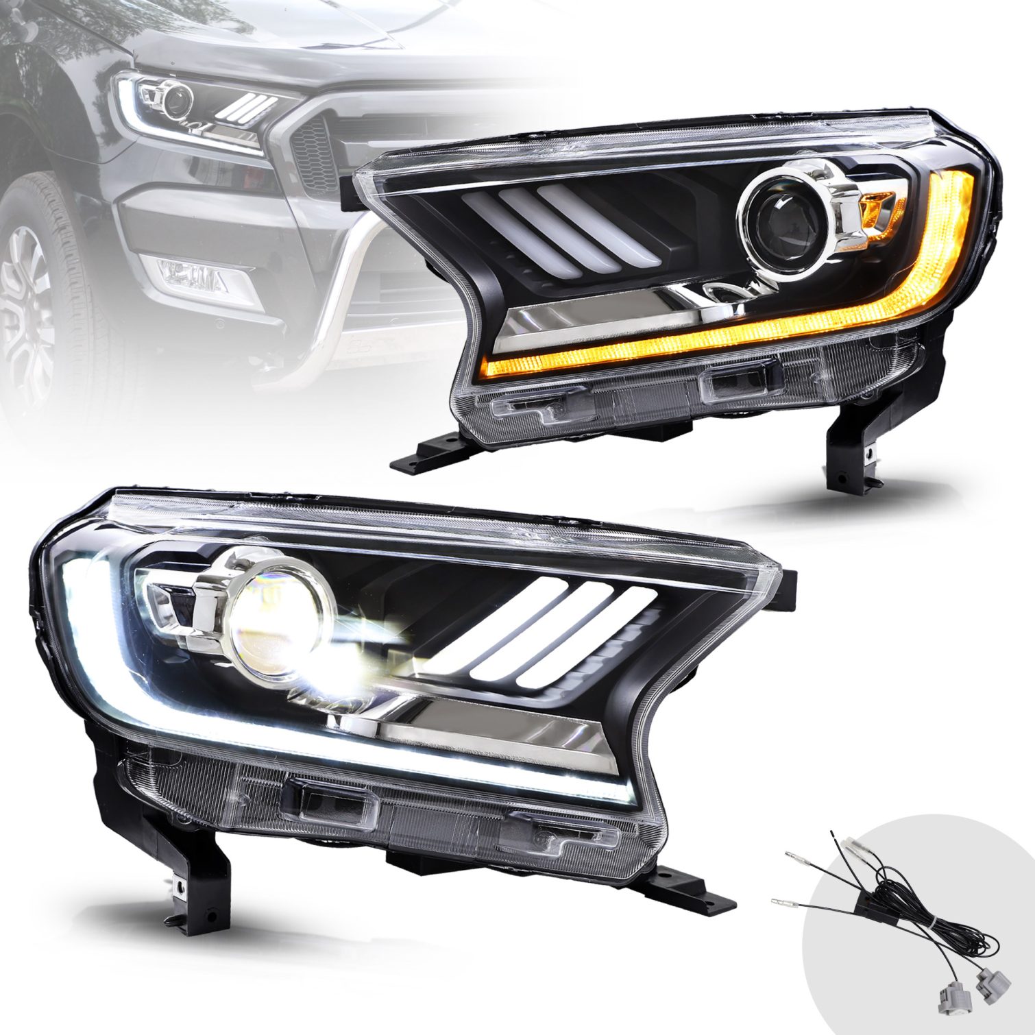 FORD Ranger YAA RG V3T7L headlight 1 1