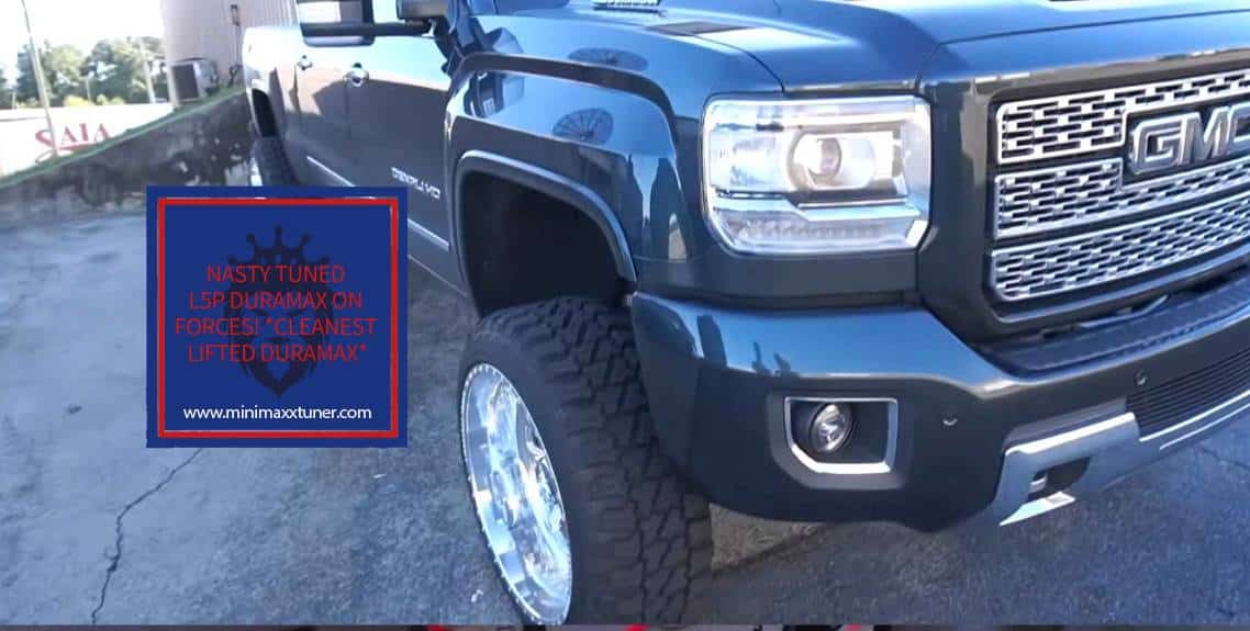 NASTY TUNED L5P DURAMAX ON FORCES! CLEANEST LIFTED DURAMAX https://minimaxxtuner.com