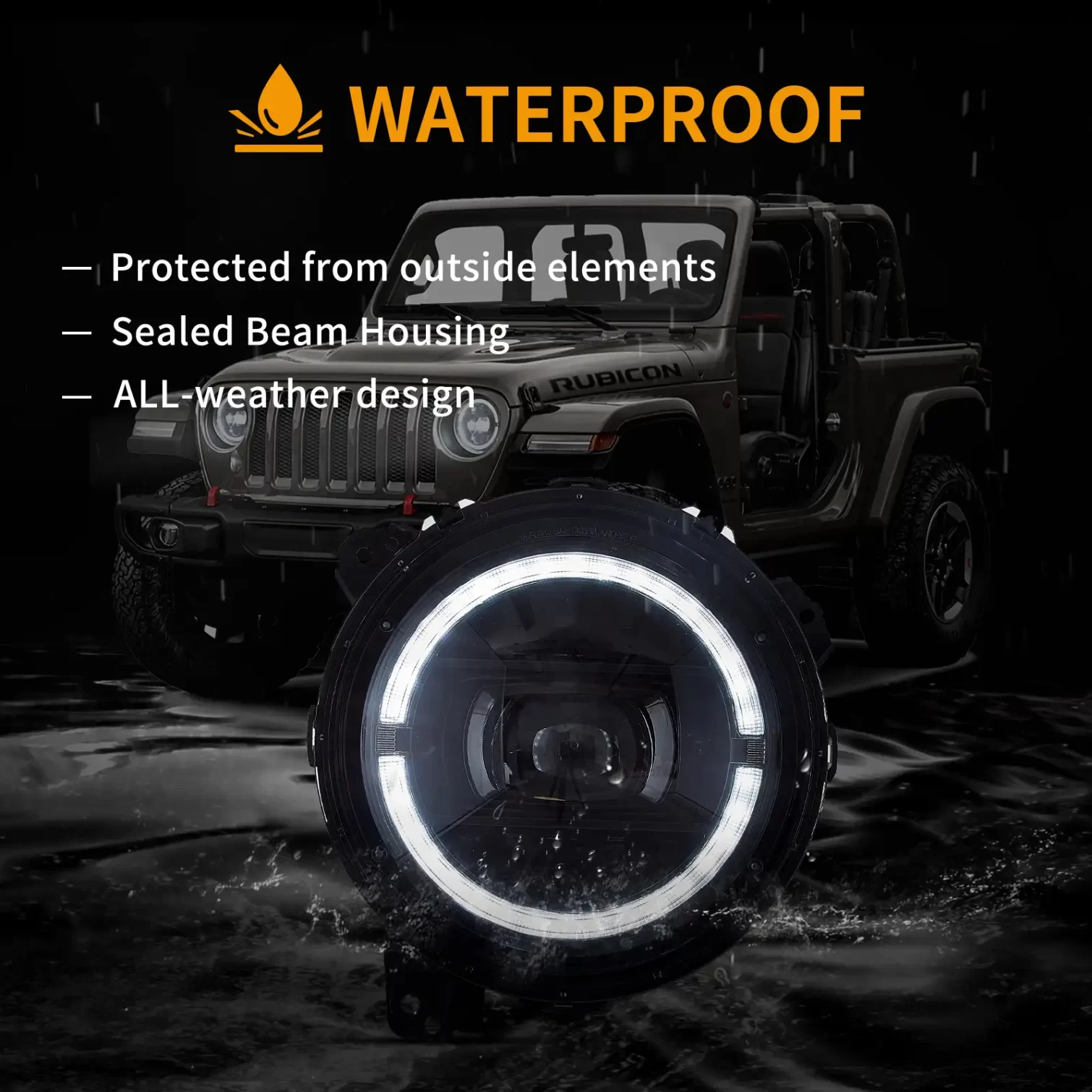 Vland Headlights For 18 Up Jeep Wrangler JL JLU JT Rubicon YAA MR 0313A 7 1