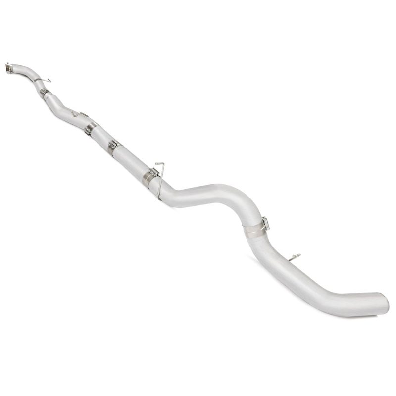 5 DOWNPIPE BACK SINGLE ALUMINIZED NO MUFF 2015-2016 Sierra Silverado 25003500 6.6L DURAMAX https://minimaxxtuner.com