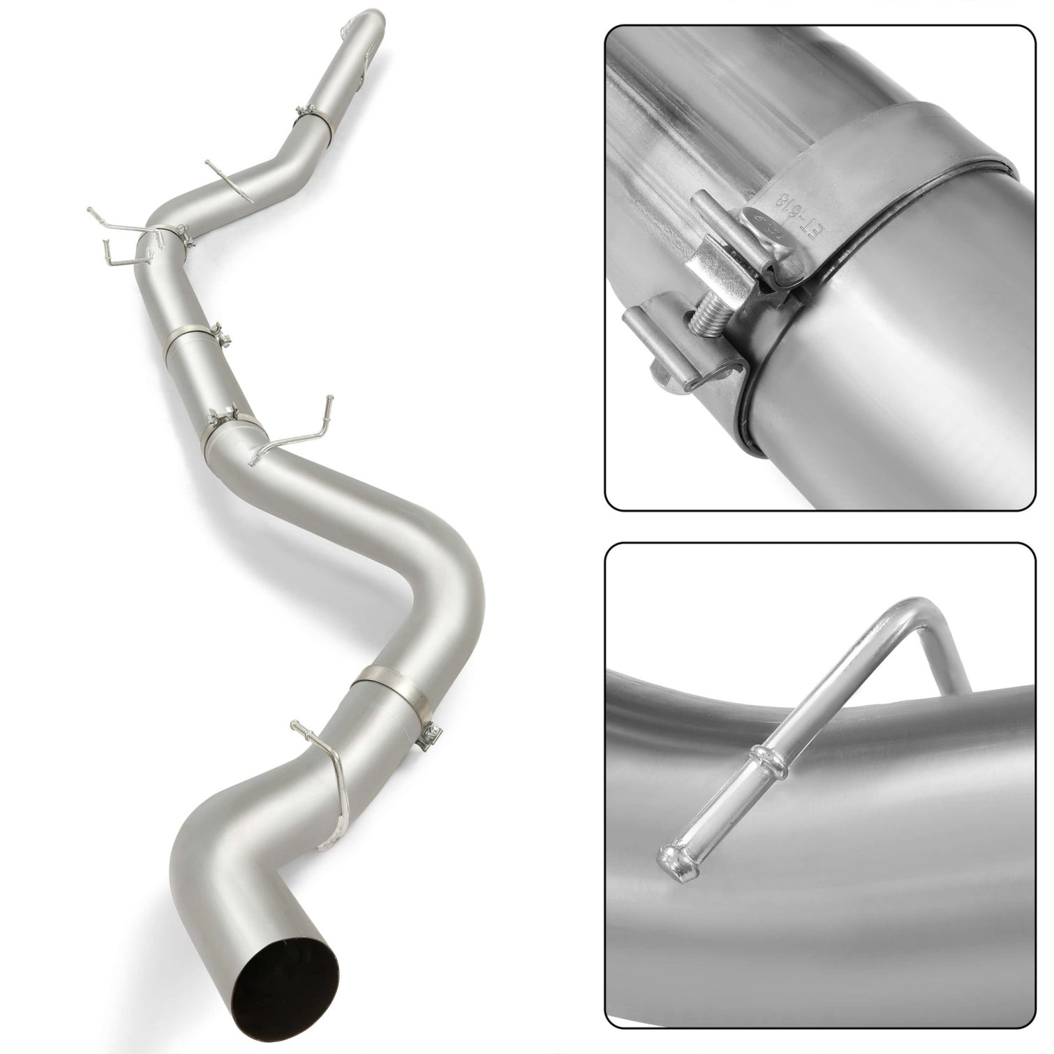 5 Exhaust System Down Pipe Back For 01-07 GMCChevy Pickup Truck Duramax 6.6L https://minimaxxtuner.com