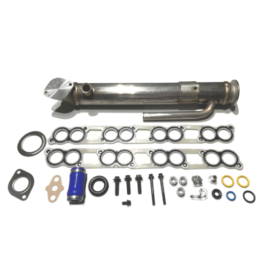 Ford Powerstroke 6.0L - EGR & Cooler Delete Kit Welded (2003-2007) https://minimaxxtuner.com