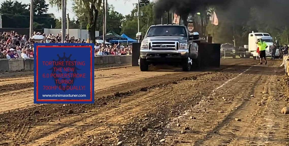 TORTURE TESTING THE NEW 6.0 POWERSTROKE TURBO! 700HP 6.0 DUALLY! 00-00-01 https://minimaxxtuner.com