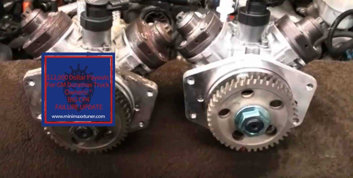 $12,000 Dollar Payouts For GM Duramax Truck Owners! BIG CP4 FAILURE UPDATE https://minimaxxtuner.com