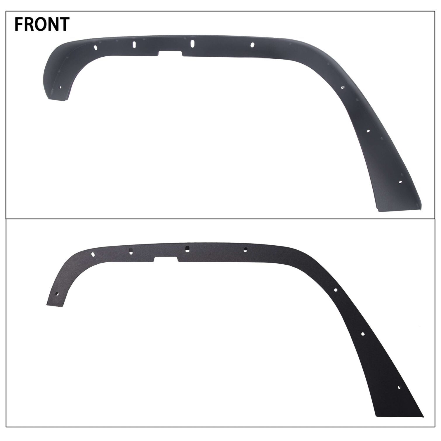 Flat Fender Flares for 2007-2018 Jeep Wrangler JK - Image 4