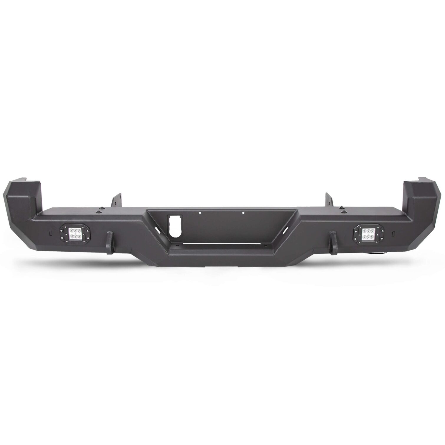 Black Rear Bumper for 2016-2020 Toyota Tacoma - Image 2