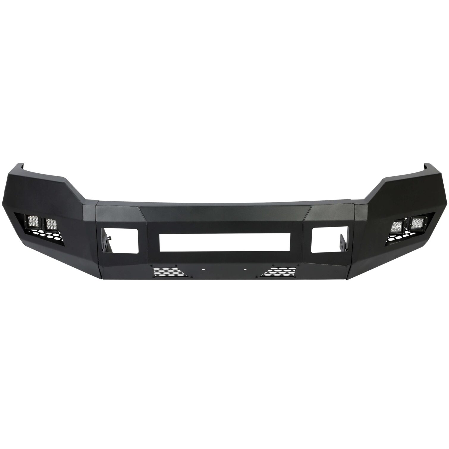 Modular Front Bumper for 2011-2016 Ford F-250 F-350 3-Piece w/LED Lights