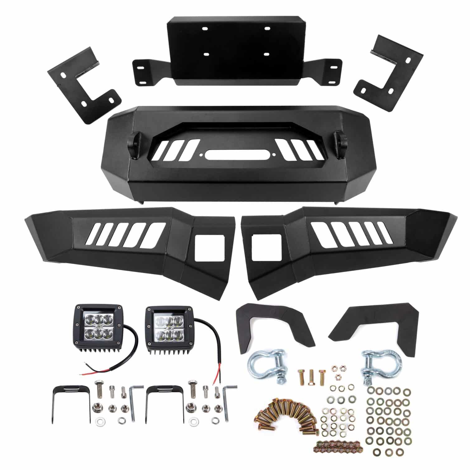 Modular Front Bumper for 2018-2020 Ford F-150 3-Piece - Image 10