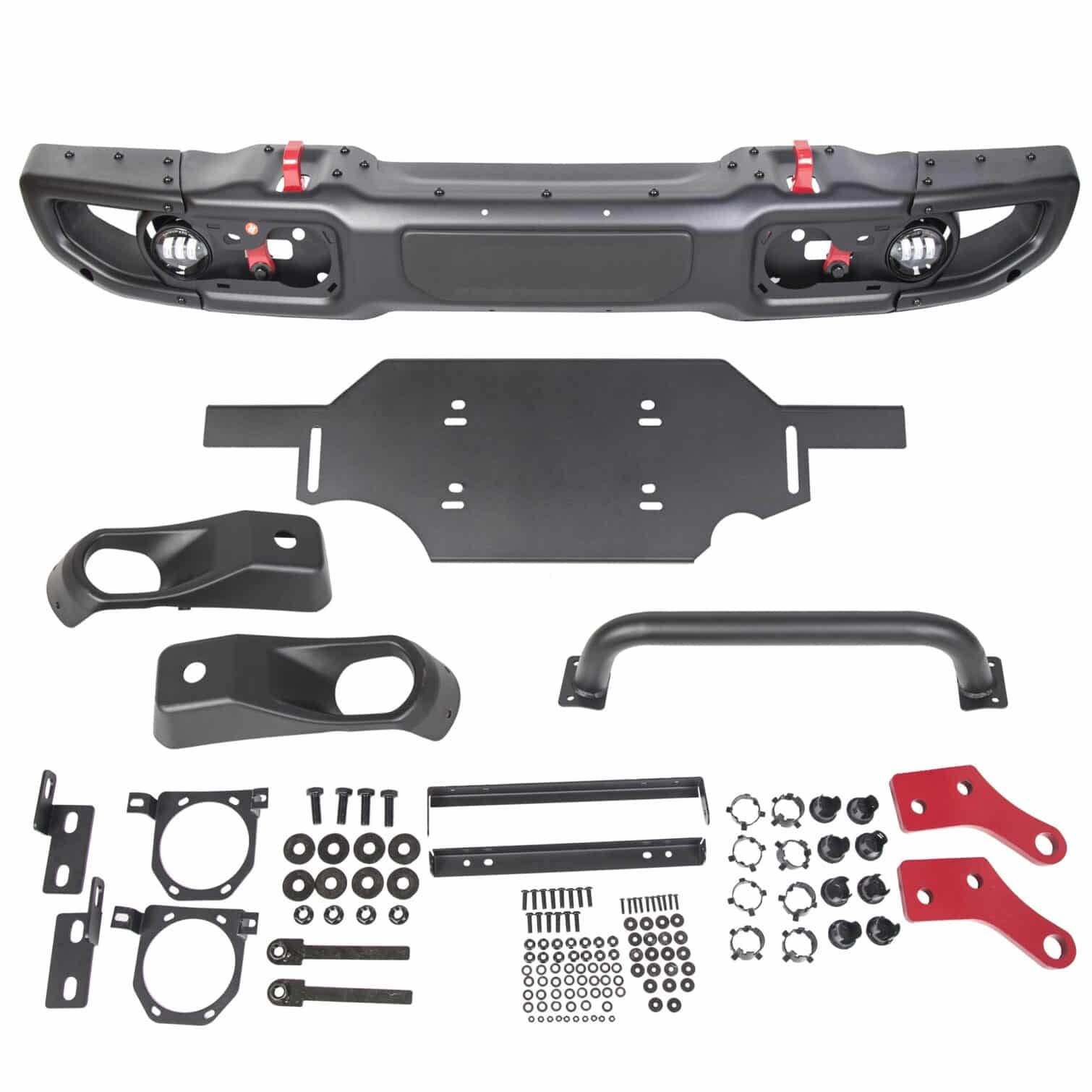 Front bumper for 2007-2018 Jeep JK Wrangler Rubicon 10th Anniversary - Image 11