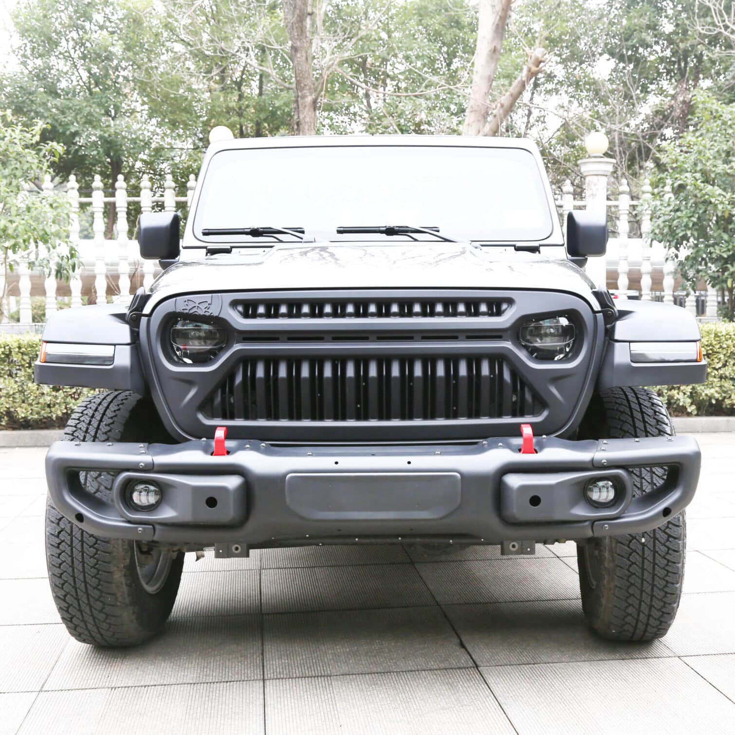 Front bumper for 2007-2018 Jeep JK Wrangler Rubicon 10th Anniversary - Image 2