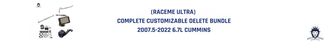 2007.5-2022 6.7L CUMMINS – (RACEME ULTRA) – COMPLETE CUSTOMIZABLE DELETE BUNDLEhttps://minimaxxtuner.com